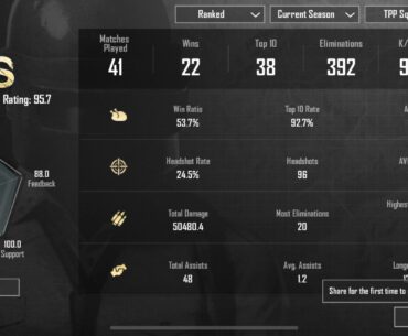 CURRENTLY CROWN 4 How do my stats look?