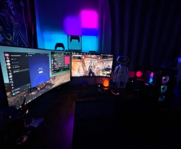 Was feeling pretty good about my battle station until i came across some absolute godly ones..😅 but here it goes! Hope y’all like it