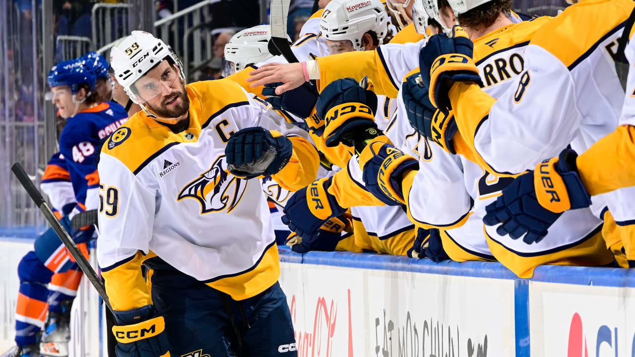 Josi breaks tie late in 3rd, Predators edge Islanders to end 3-game skid Josi breaks tie late in 3rd, Predators edge Islanders to end 3-game skid