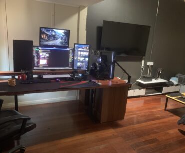 Current setup includes the tv