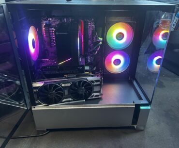 Guys… rate my GPU brace…