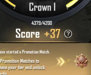 How to play Promotion match?