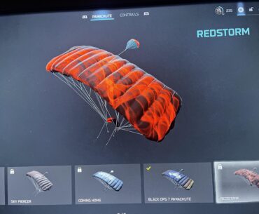 Red storm parachute