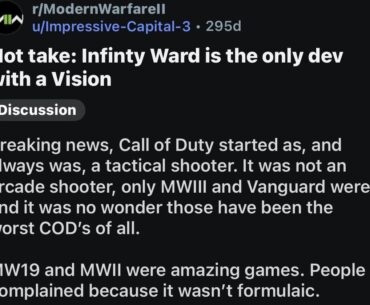[COD] This might be the most braindead take I’ve seen with cod ever, call of duty started off as a tactical shooter ☠️☠️☠️