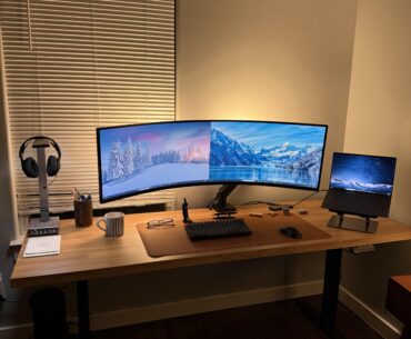 Finally got the monitor arm