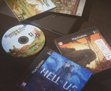 [OC] three of my favorite games from last year (cover arts and 3D rendering by me)