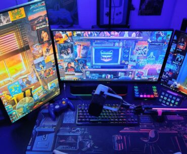 My battlestation and workplace