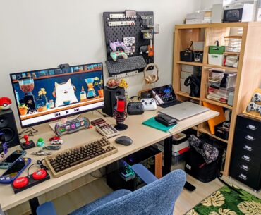 Home Office, Work/Gaming Setup, Anti-minimalist Workspace