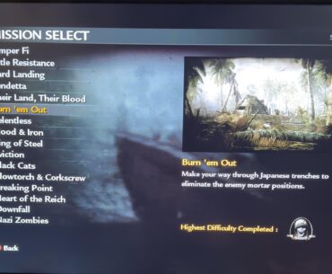 [WAW] Burn ‘em Out Veteran