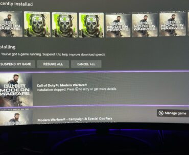 Trouble downloading on Xbox series X