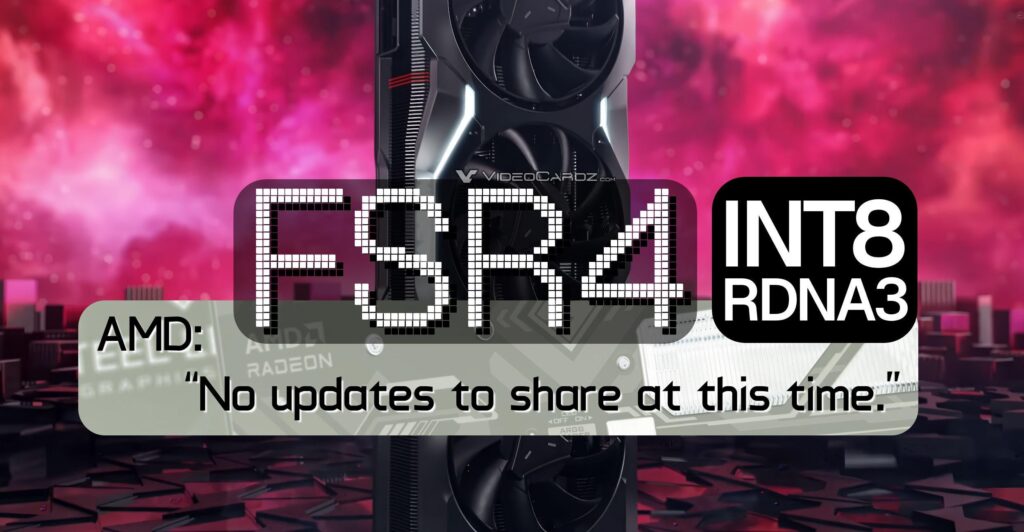 AMD Radeon still refuses to officially release FSR 4 INT8 for RDNA 2 - 3 GPUs despite the backlash they got