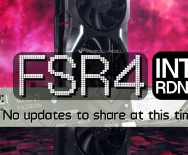 AMD Radeon still refuses to officially release FSR 4 INT8 for RDNA 2 - 3 GPUs despite the backlash they got