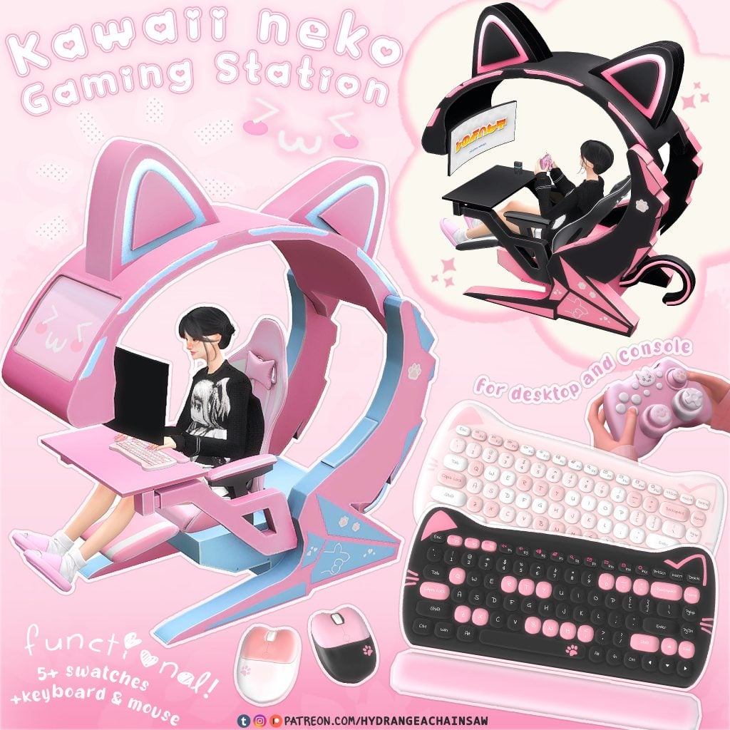 kawaiinekogamingstation1