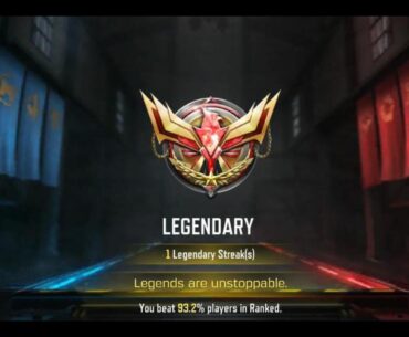 My first ever legendary in mp 😭