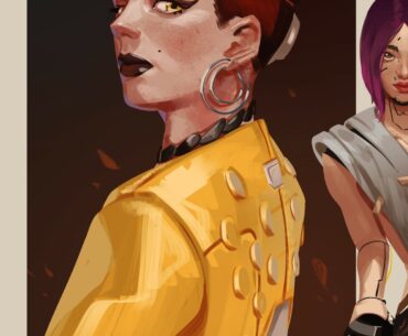 Fanarts of the Night City Gals