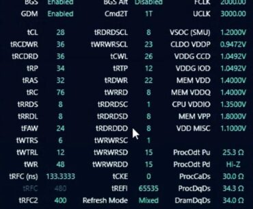Rate my overclock and timings - 9800x3d - 9070xt - Hynix A