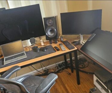 My work from home/gaming/art Battlestation