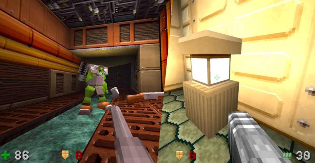 Developer ships 64KB Quake-like shooter QUOD with three levels and a boss