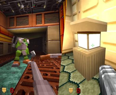 Developer ships 64KB Quake-like shooter QUOD with three levels and a boss