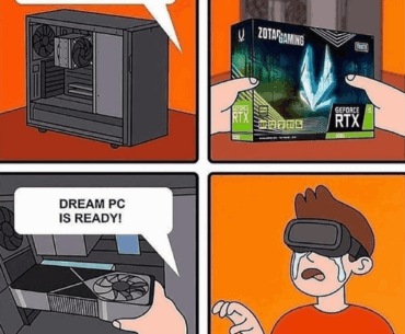 I'd like to see a VR game about building computers.