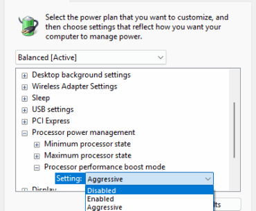 [9800X3D] Which setting to set on Processor perfomance boost mode?