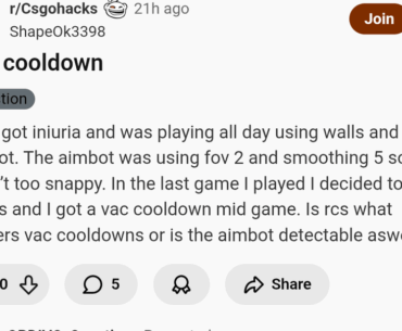 VAC actually catching the "nobody is cheating" crew