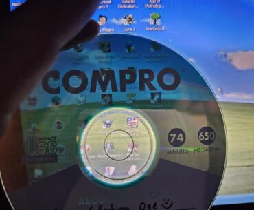 The "Games" CD I bought off a schoolyard mate in the early 90s has turned transparent but still works!