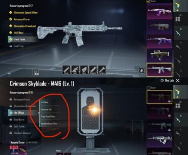 Pubg please, add more effects to the M416 GLACIER