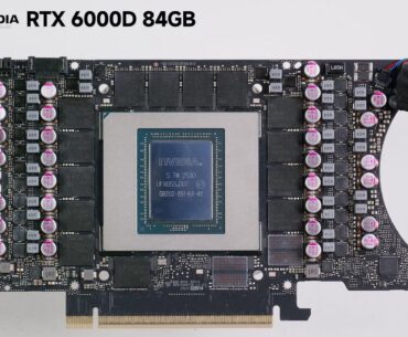 NVIDIA RTX 6000D with 84GB GDDR7 memory appears in first teardown video