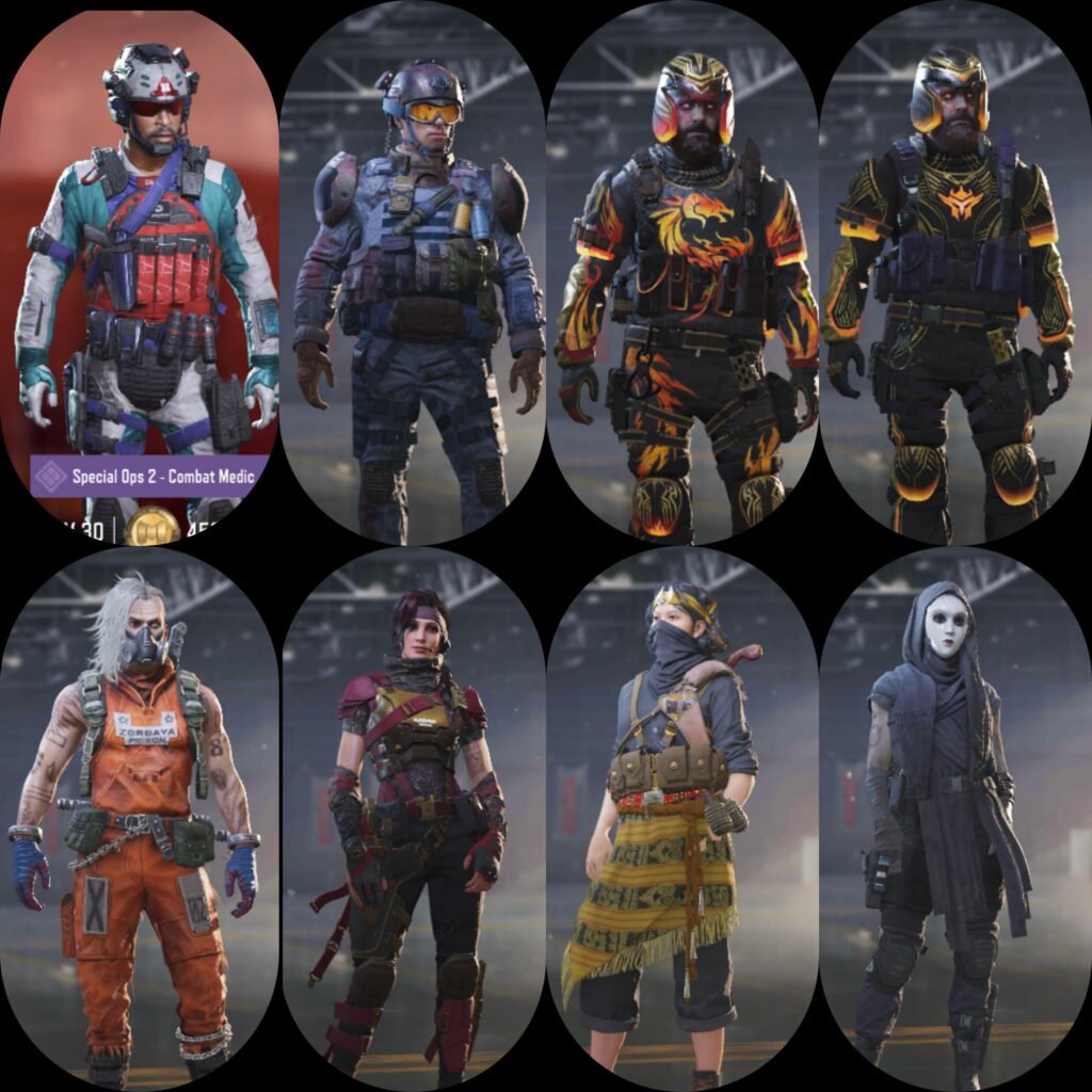 Can the guys have cool earnable skins too FFS?