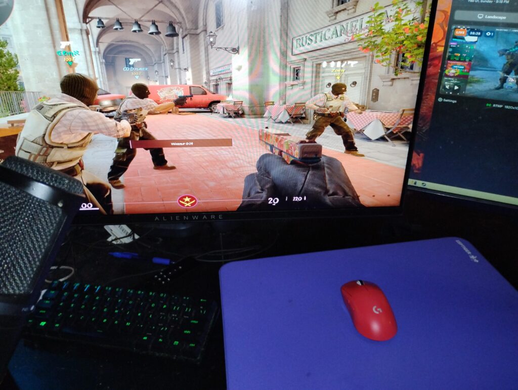 Anyone rebind their fire to their keyboard ? I tense a lot when I go to fire and it'll mess up a track