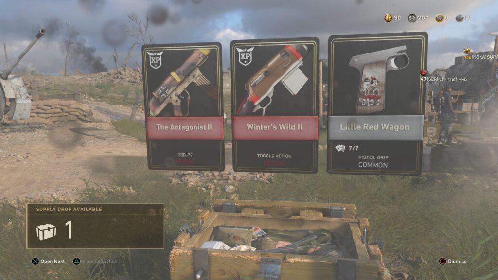 Another double heroic out of a supply drop.
