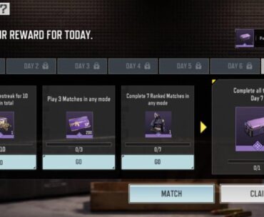 I created a new account and these are the things you can get by just logging in for 7 days.