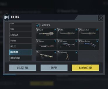 New weapons