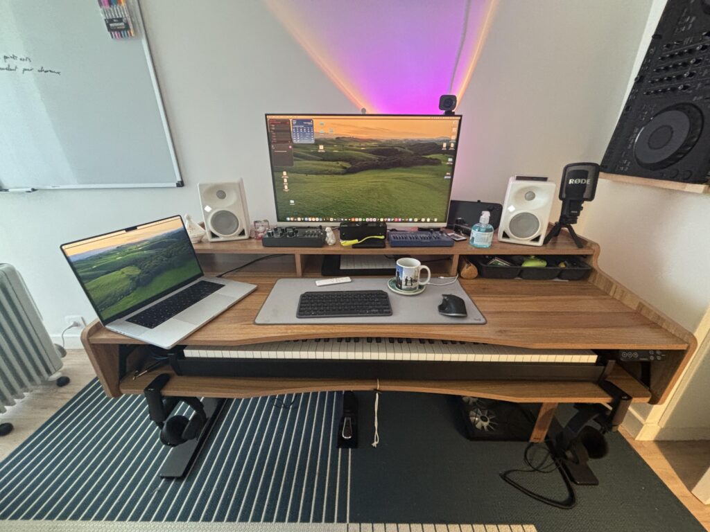 All in one work, music, gaming, and streaming battlestation