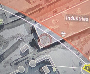 What's this red crosshaor on map?