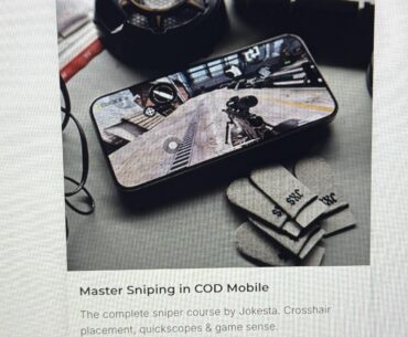 Jokesta trying to sell CODM sniping courses 💀