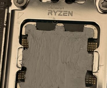 Is this too much thermal paste?