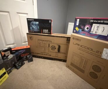 Got the last of the pieces hoping to start building tomorrow. Little nervous about something not working when it’s done