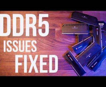4 Sticks of DDR5 @ 5600mhz