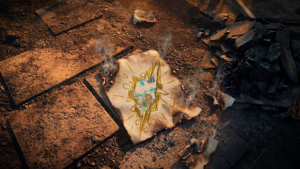 "Beware those voices... this is no place for children."