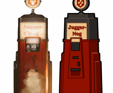 2D Recreation of the Modern Juggernog Machine