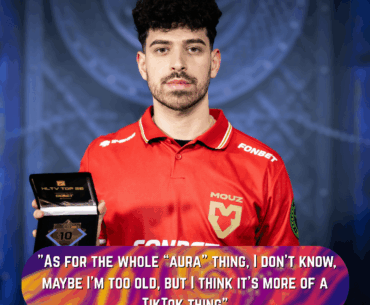 Spinx - "As for the whole “aura” thing, I don’t know, maybe I’m too old, but I think it’s more of a TikTok thing" via bo3gg