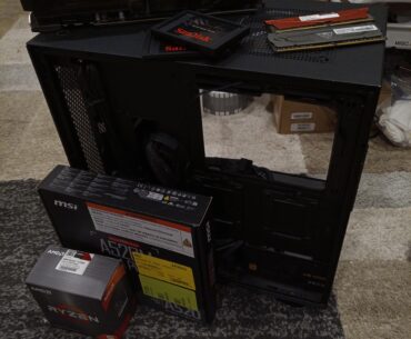 Getting ready to build my first PC!