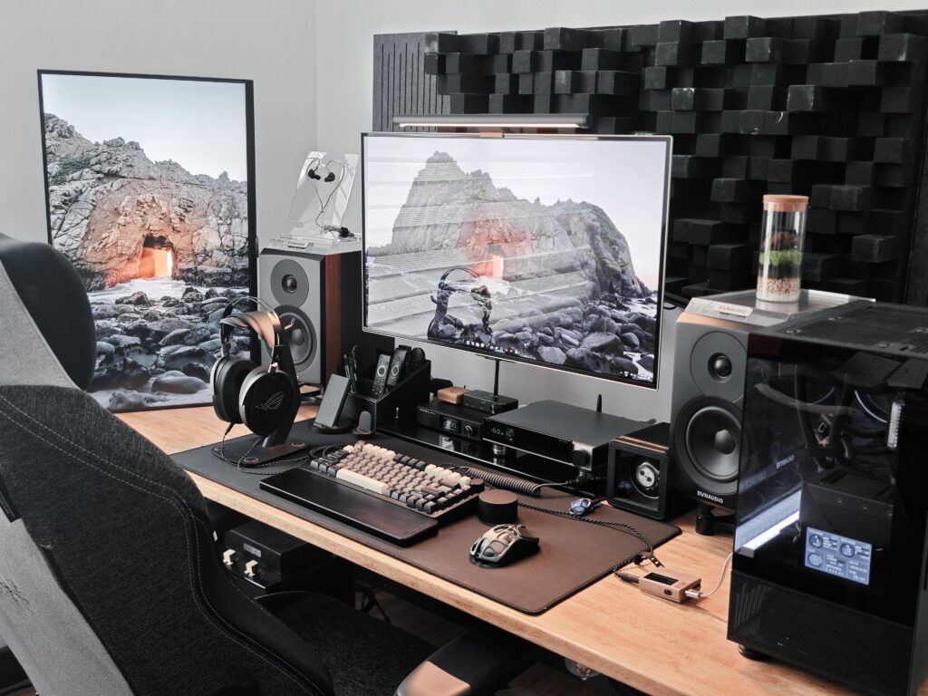 Been enjoying my new headset, time for a station cleanup.