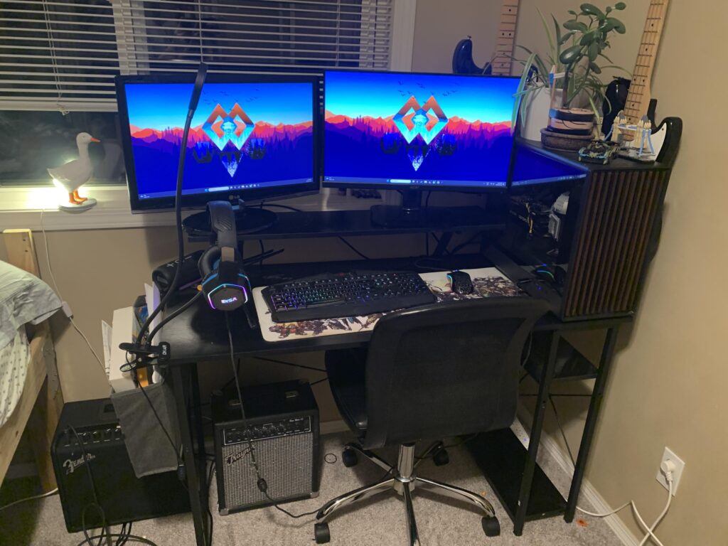 My budget baller battle station