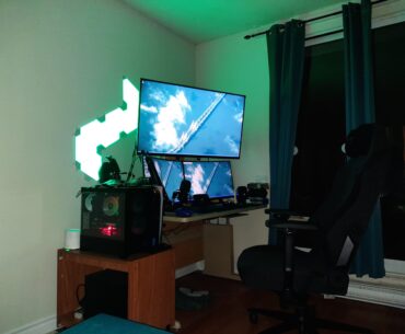 Upgraded from 24" 1080p monitors to 27" 1440p