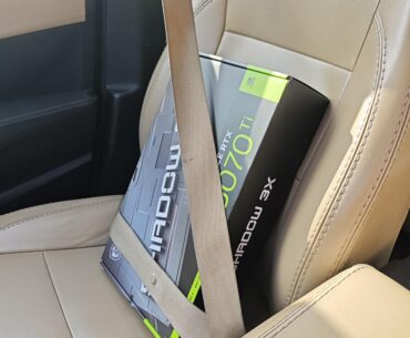 “Me: drives carefully once a year. Reason: new GPU acquired.”