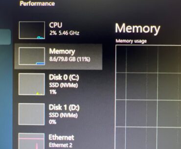 80gb ddr5 at 6000 cl36