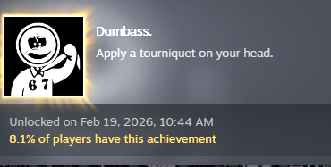 I was panicking. I don't want to talk about it.